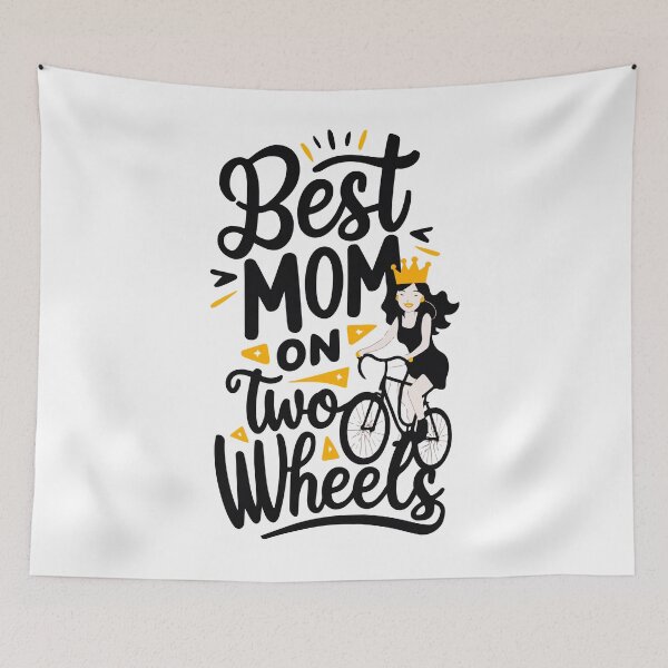 Item preview, Best Mom On Two Wheels With Crown - Mothers Day designed and sold by mergmart.