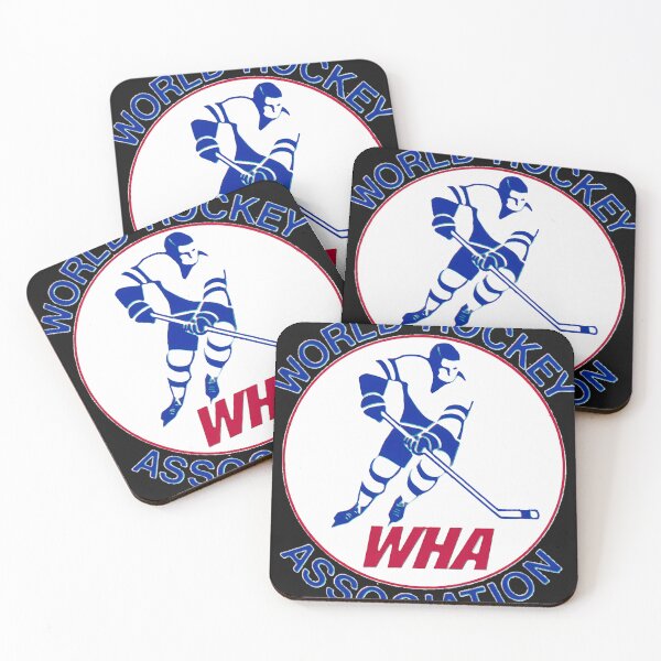 Item preview, WHA Vintage Hockey Defunct Sports League Logo  designed and sold by Muktiourbn.