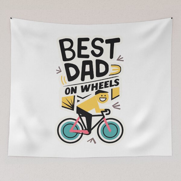 Item preview, Best Dad On Wheels - Fathers Day designed and sold by mergmart.