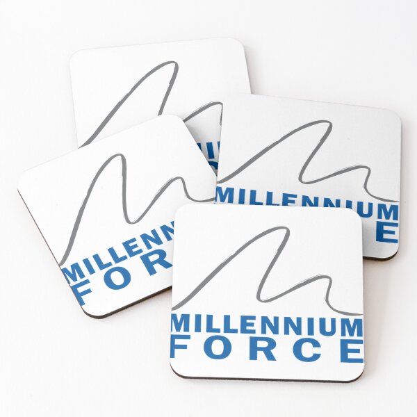 Item preview, Millennium Force Logo designed and sold by VeroniqueBodin.