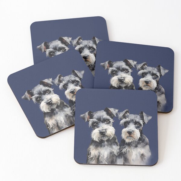 Item preview, Schnauzer Dogs designed and sold by Animalia Artistry.
