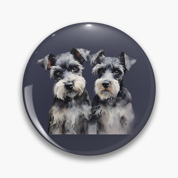 Item preview, Schnauzer Dogs designed and sold by Animalia Artistry.
