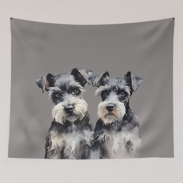Item preview, Schnauzer Dogs designed and sold by Animalia Artistry.