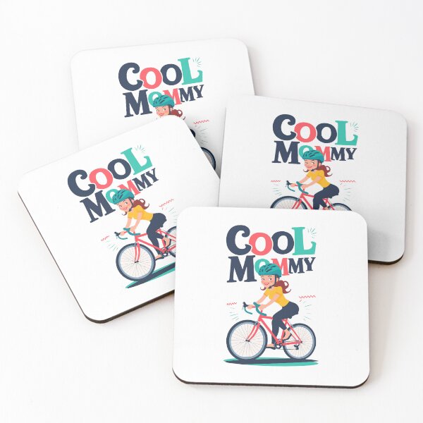 Item preview, Mamá guay en bicicleta roja - Día de la madre designed and sold by mergmart.