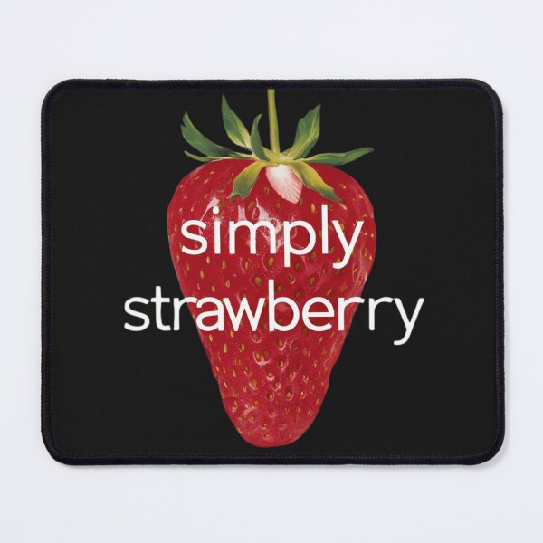 Item preview, simply strawberry designed and sold by aipaint.