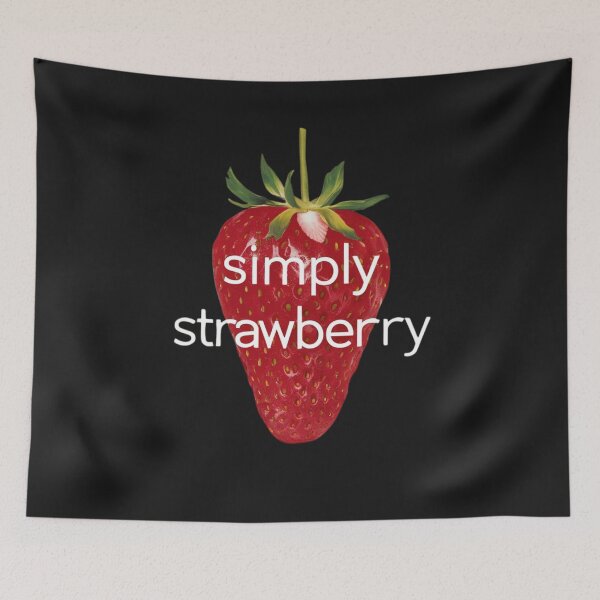 Item preview, simply strawberry designed and sold by aipaint.