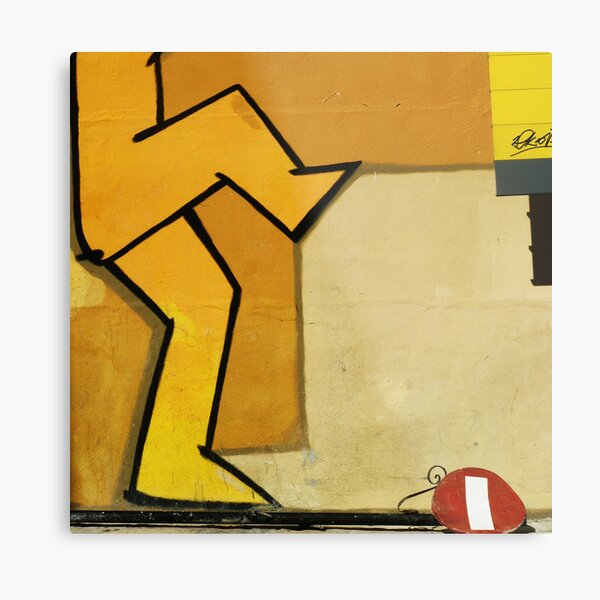 We said quietly Metal Print
