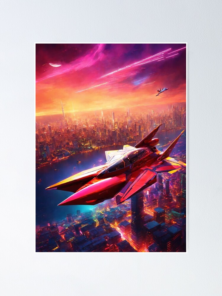 Thumbnail 1 of 3, Poster, Future Jet designed and sold by RaF71PrO.