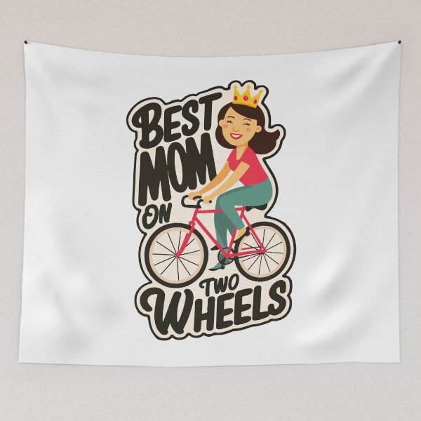 Item preview, Best Mom On Two Wheels With Crown - Mothers Day designed and sold by mergmart.