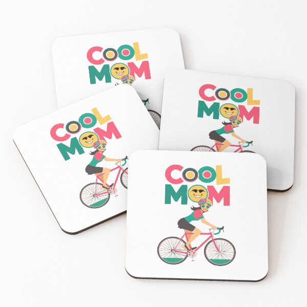 Item preview, Mamá guay en bicicleta roja - Día de la Madre designed and sold by mergmart.