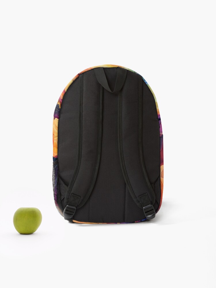 Thumbnail 2 of 3, Backpack, Abstract space designed and sold by SunMoonMilk.