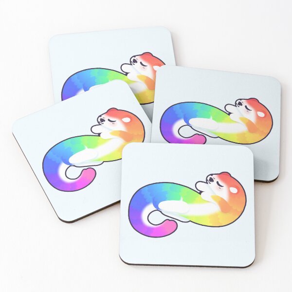 Item preview, Autism pride Ferret / Otter infinity designed and sold by Nyanibun.