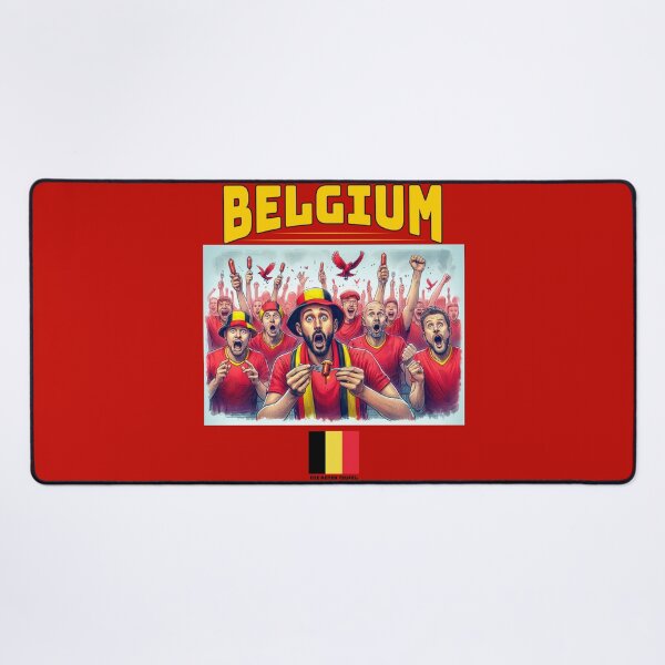 Item preview, Belgium Fans Euro24, sausage on a Fork.  designed and sold by Get-Forked.