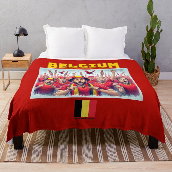 Item preview, Belgium Fans Euro24, sausage on a Fork. designed and sold by Get-Forked.