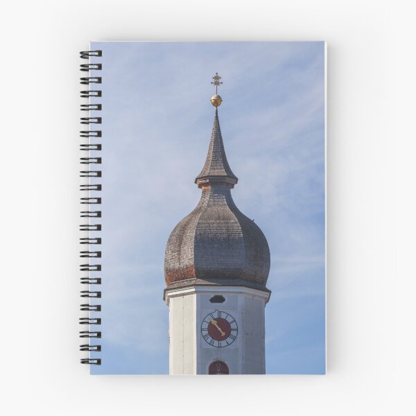 Item preview, Parish Church of St. Martin, Wetterstein Mountains with Zugspitze Massif designed and sold by Torsten  Krüger.
