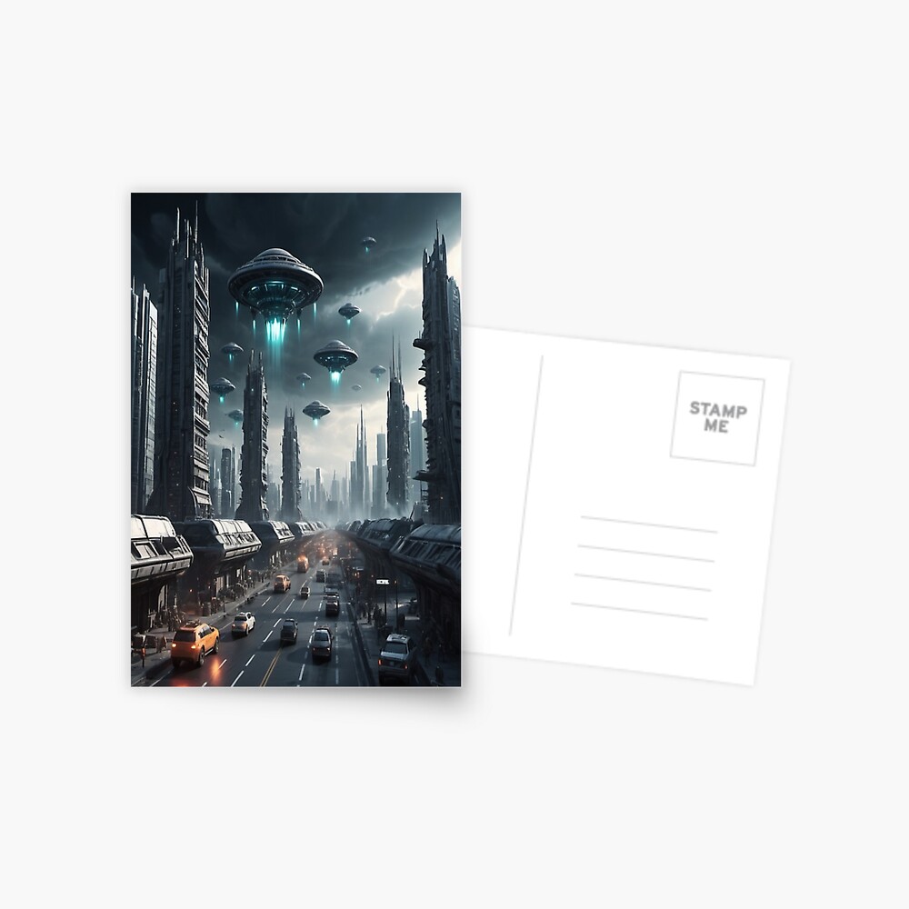 Item preview, Postcard designed and sold by eXtraHumans.