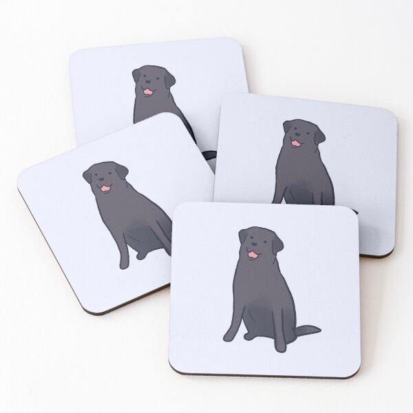 Item preview, Cute black Labrador art designed and sold by Mayarart.