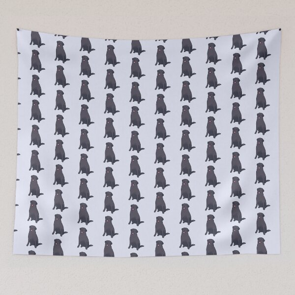 Item preview, Cute black Labrador art designed and sold by Mayarart.