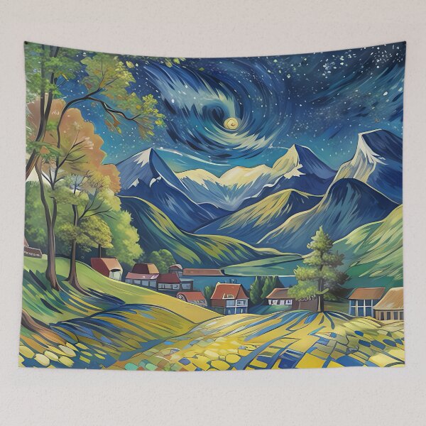 Item preview, Mystic Mountains designed and sold by fkc666.