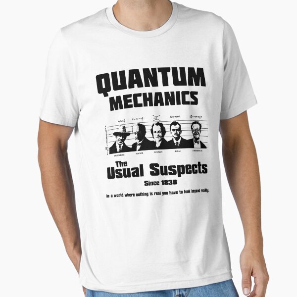 Item preview, Quantum Mechanics - The Usual Suspects designed and sold by Drishtawhney21.