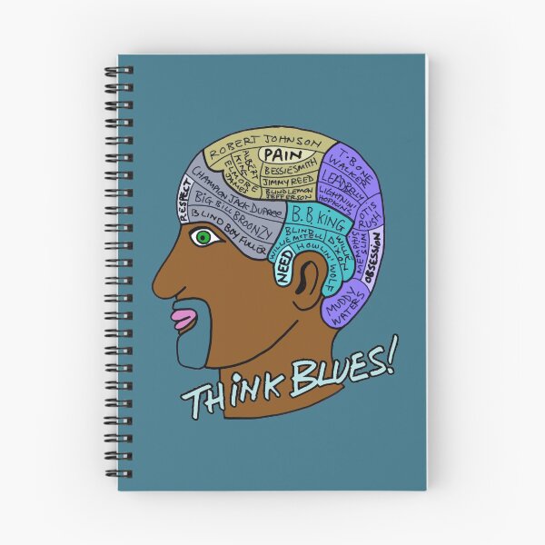 Item preview, THINK BLUES! designed and sold by TIGERDAVER.