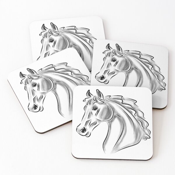 Item preview, Horse sketch designed and sold by Antiope33.