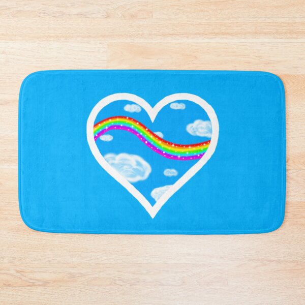 Item preview, Cloudy Rainbow Heart designed and sold by Pandaerable.