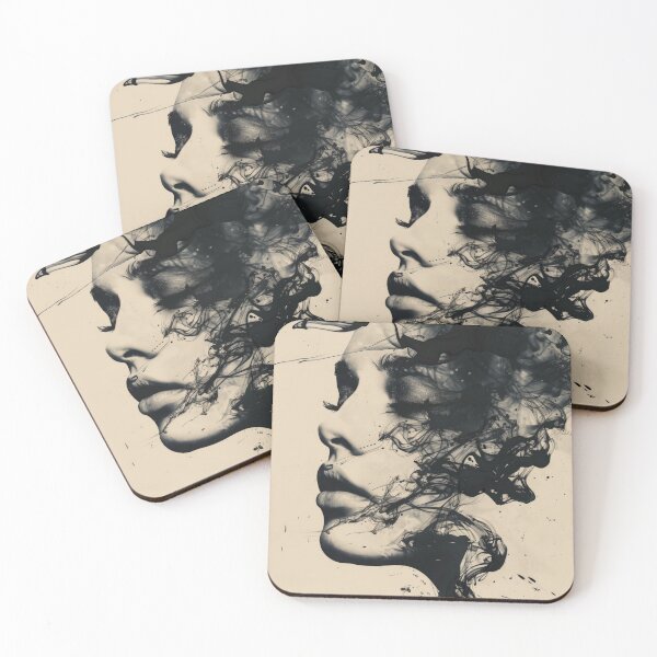 Item preview, Woman and smoke designed and sold by PixelPack Design.