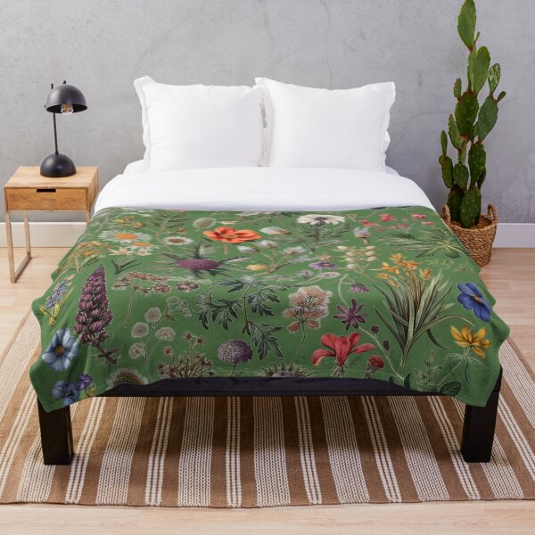 Item preview, Cottagecore botanic flowers designed and sold by SunMoonMilk.