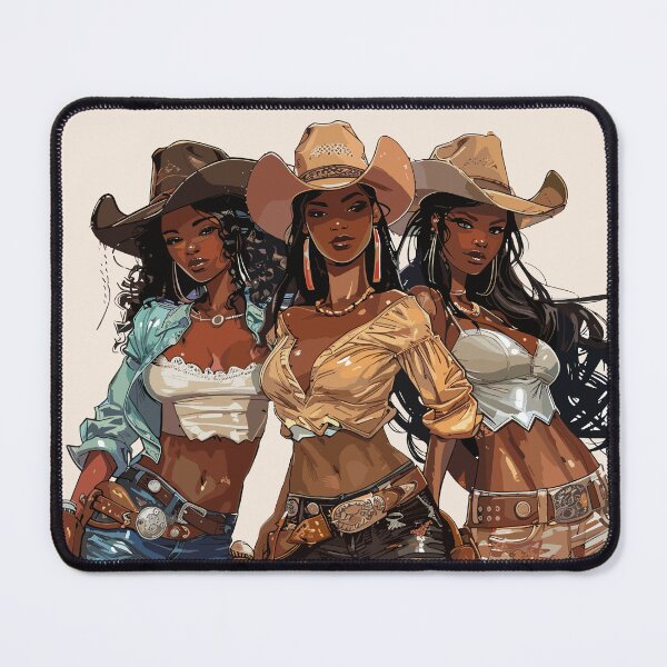 Item preview, Trio of Black Cow girls Elegance designed and sold by EmpressKorea.