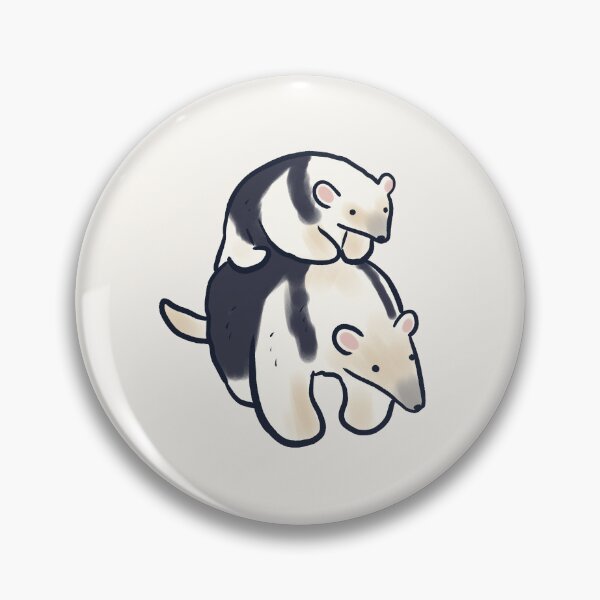 Item preview, Collared Anteater art designed and sold by Mayarart.