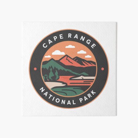 Item preview, Cape Range National Park logo emblem designed and sold by ArtFusion-Shop.