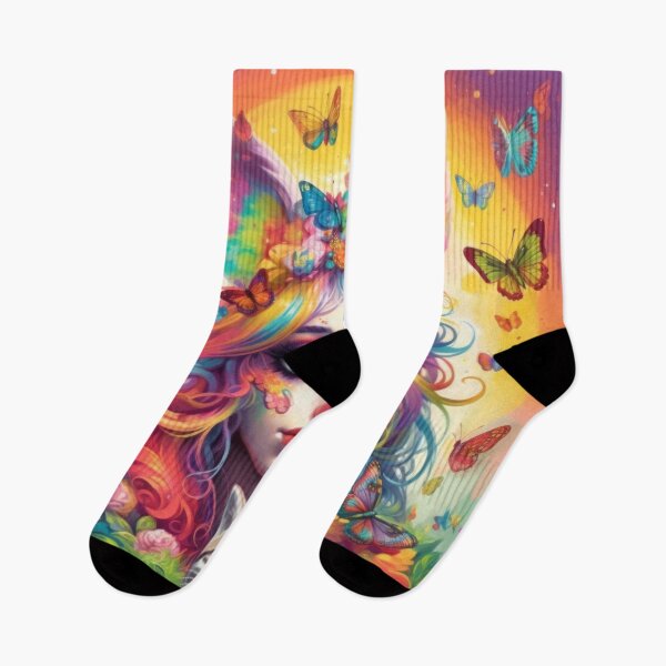 Item preview, Rainbow catgirl designed and sold by KreaKat.