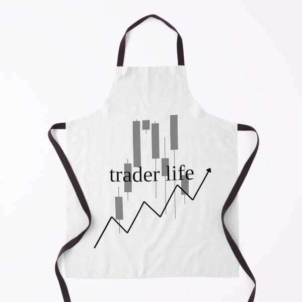 Item preview, Trader Life Forever With Monochrome Chart designed and sold by SrSCreative.