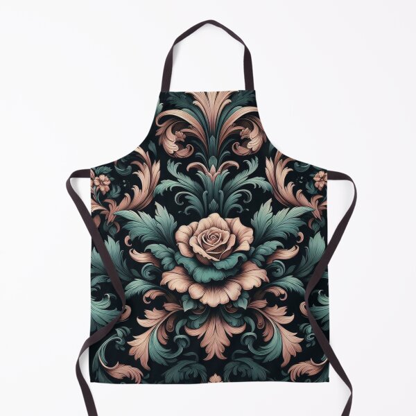 Item preview, Teal, Pink & Black Baroque designed and sold by DesignsByPrnces.