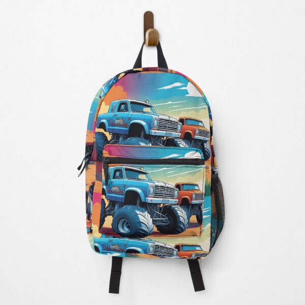 Item preview, Monster trucks in desert designed and sold by Designovas.