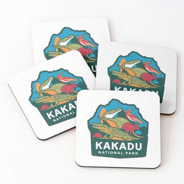 Artikelvorschau, Logo-Emblem des Kakadu-Nationalparks entworfen und verkauft von ArtFusion-Shop.