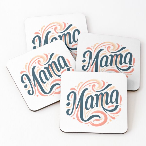 Item preview, Handwritten Mama Tee designed and sold by AI-Only Creations.