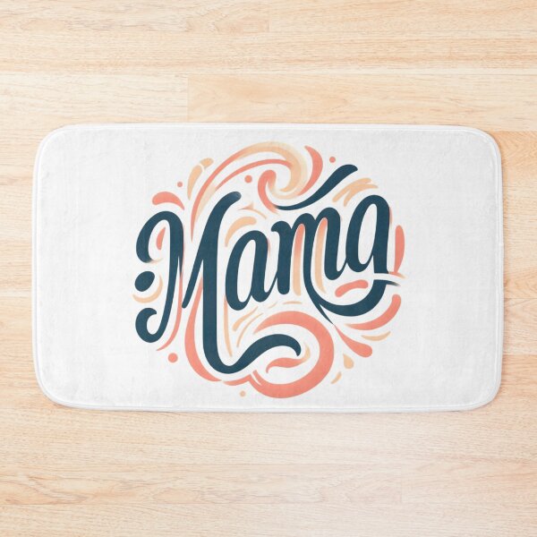 Item preview, Handwritten Mama Tee designed and sold by AI-Only Creations.