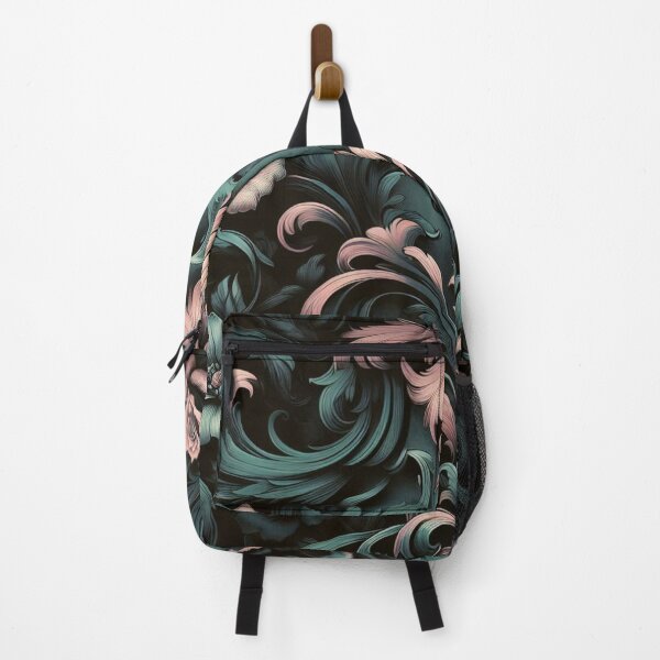 Item preview, Teal, Pink & Black Baroque designed and sold by DesignsByPrnces.