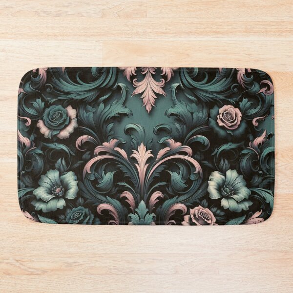 Item preview, Teal, Pink & Black Baroque designed and sold by DesignsByPrnces.