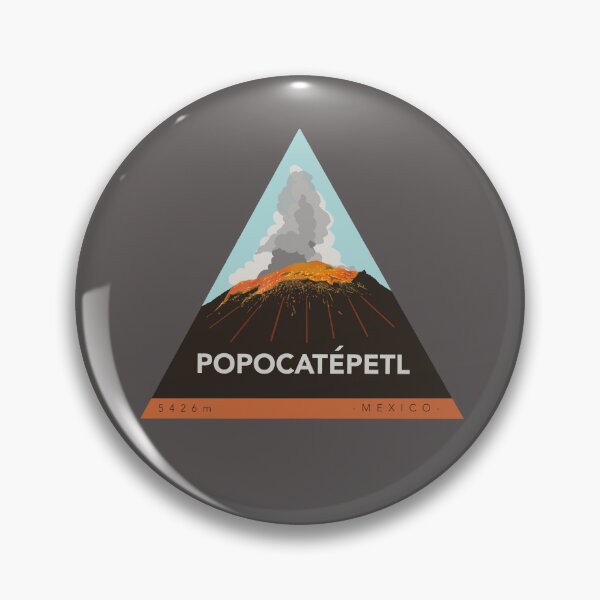 Item preview, Popocatépetl Volcano, Mexico Patch designed and sold by louweasely.