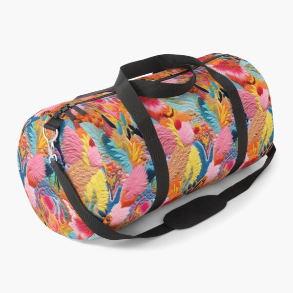 Item preview, Abstract multicolored floral embroidery. Pattern with colorful embroidery. Abstract shapes of different colors. Summer mood. designed and sold by SculpterioShop.