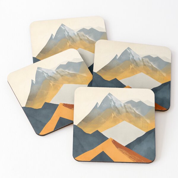 Item preview,  Abstract mountains designed and sold by SunMoonMilk.
