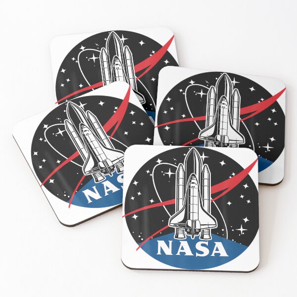 Item preview, Nasa Space Shuttle Take Off With Logo designed and sold by DonnellCollie.