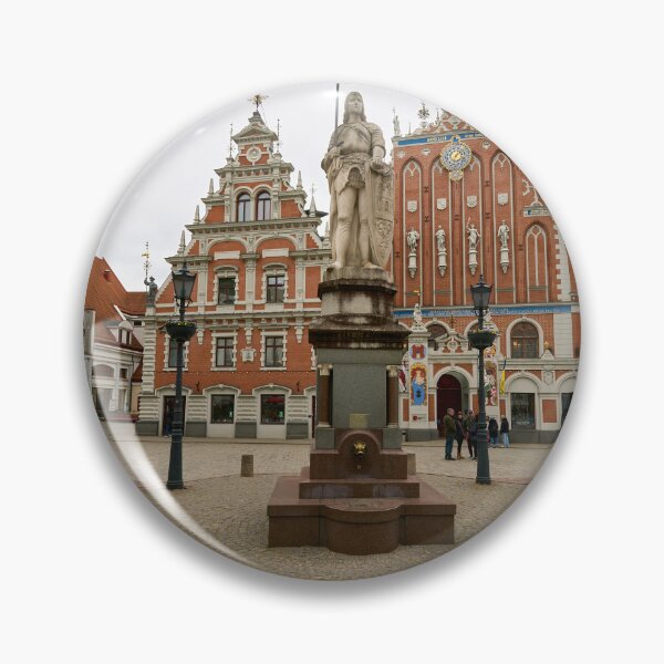 Item preview, El pozo y Casa de las Cabezas Negras. Riga 2024 designed and sold by Jouko Lehto Photography.