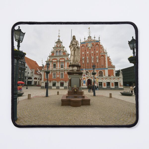 Item preview, The well and House of the Blackheads . Riga 2024 designed and sold by Jouko Lehto Photography.