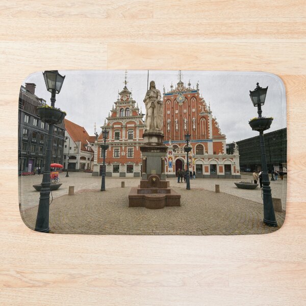 Item preview, The well and House of the Blackheads . Riga 2024 designed and sold by Jouko Lehto Photography.