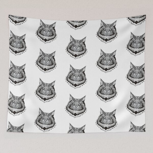 Item preview, Cat mandala designed and sold by Tetiana Pohurska.