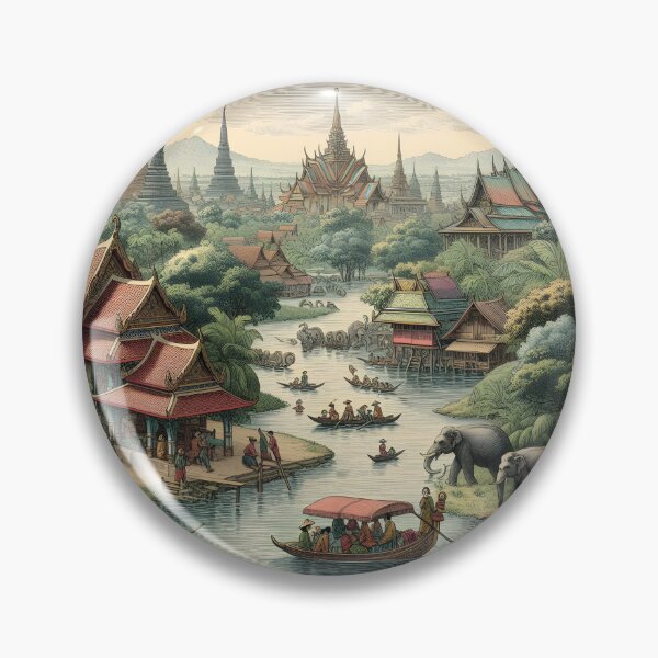 Item preview, Drawing and painting Thai art (17) designed and sold by fatimah-SL.
